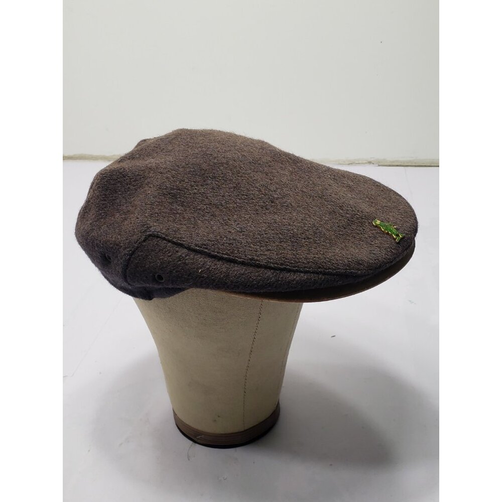 Stetson Country Mens Tweed Newsboy Flat Driving Wool Brown Cap Size X-Large